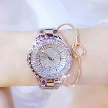 2019 New Women Watches Fashion Luxury Lady Rhinestone Wristwatch Ladies Crystal Dress Quartz Wrist Watch date Clock Montre Femme 2024 - buy cheap