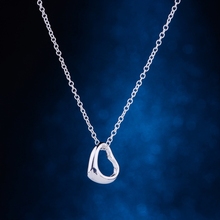 Люминесцентное блестящее ожерелье с серебряным покрытием, 925 серебряные ювелирные изделия, модные ювелирные изделия LQ-P063 SGXIOPWD 2024 - купить недорого