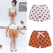 2019 New Hot Sale baby girls summer shorts dot 2 colors soft cotton fashion kids pants children casual brand bottoms 0-5 MCT033 2024 - buy cheap