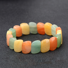 Drop Ship AVENTURINE Jade Bracelet Multi Color Bracelet Lucky Men's and Women's Jewelry 2024 - buy cheap