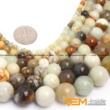 Round Natural Jad Beads Selectable Size: 4mm To 14mm,Natural Stone Bead, DIY Bead For Bracelet Making Strand 15" Free Shipping 2024 - buy cheap
