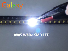 Smd led vermelho amarelo verde branco azul laranja, diodo emissor de luz 0805 peças 2024 - compre barato