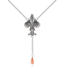 The Originals Vampire Diaries Always And Forever Necklace Fleur de Lis Pendant Necklace for Women Girls Pendant Jewelry Gift 2024 - buy cheap