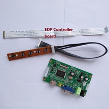 Placa de controlador de tela para computador lcd, 15.6 polegadas, para monitor drive 1366x007, vga, led edp 2024 - compre barato