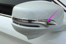 Pair ABS Chrome Door rearview mirror Cover STRIP for Honda Accord 2015 2013 2014 2016 2024 - buy cheap