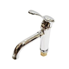 360 Rotation Spout Modern Kitchen Mixer Tap Brass Polished Single Handle Wash Basin Faucet For Bathroom Deck Mounted 2024 - buy cheap