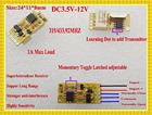 1A Relé Interruptores RF Interruptor Remoto 3.6 V 3.7 V 4.5 V 5 V 6 V 7.4 V 9 V 12 V Interruptor de Controle Remoto Sem Fio NÃO COM NF Momentary Alternar 315/433 mhz - compare preços