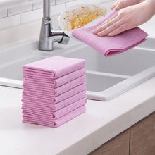 5Pcs Coconut Shell Washing Towel Kitchen Dish Clothes Absorbent Rags Cleaning Scouring Pad Anti-grease 30x26cm 2024 - buy cheap