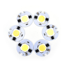 1 unidad de nuevo Chip de luz LED COB 7W 5W 3W 220V entrada IC inteligente blanco frío blanco cálido DIY para reflector LED 2024 - compra barato