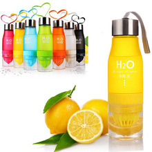 H2O 2019 Xmas Gift 700ml Water Bottle plastic Fruit infusion bottle Infuser Drink Outdoor Sports Juice lemon Portable Water 2024 - buy cheap