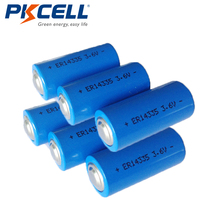 6 шт. PKcell ER14335 1650mah LiSOCL2 батарея 2/3AA тип энергии для видеокамеры электрическое оборудование беспроводной 2024 - купить недорого