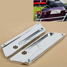 Motorcycle Saddlebag Latch Covers for Harley Touring Road King Street Electra Glide 1994-2013 2012 2024 - buy cheap