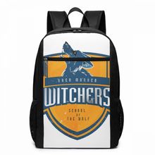 Mochila Kaer Morhen con emblema escolar para hombre y mujer, Morhen, Morhen, bolso para adolescentes, bolsos multifunción con patrón 2024 - compra barato