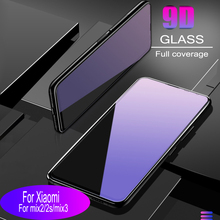 9D полное покрытие из закаленного стекла для xiaomi MIX 2 2S MIX 3 Защита экрана Защитная стеклянная пленка анти синий луч 2024 - купить недорого