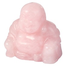 TUMBEELLUWA 1.5" Happy Buddha Carved Statue Pocket Stone Healing Crystal Specimen Figurine Decor 2024 - buy cheap