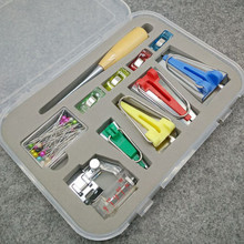 Free Shipment Taiwan Made Sewing Tools Bias Tape Maker Set Binding Tools For Patchwork 6/12/18/25mm Household Hemming Tools 2024 - buy cheap