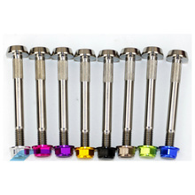 8 Colors Bicycle Suspension Block Bolt with Nut Titanium for Brompton Bike Rear Shock 2024 - buy cheap