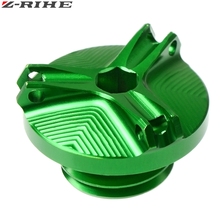 Zrihe tampa preenchimento de óleo para motocicleta, acessórios para kawasaki z750/s 2004 2005 2006 2007 2008 2009 2010 2024 - compre barato