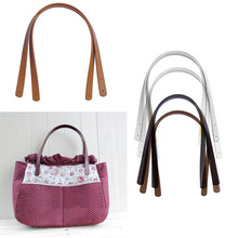 2PCS Pair 55cm Long Women Girls Detachable PU Leather Bag Strap Belt Handle Shoulder Bag Accessories Belt Handbag Band 2024 - buy cheap
