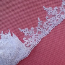 Delicate 9Yards 136mm Ivory/ White/ Fabric Flower Venise Venice Guipure Lace Trim Applique Sewing Craft LW0343 2024 - buy cheap