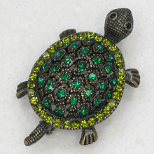 Rhinestone Turtles Pin brooches C337 M4 2024 - buy cheap