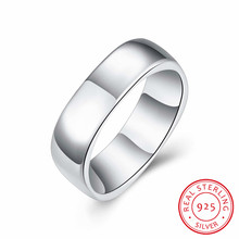 Anillos de plata esterlina 925 para hombre y mujer, joyería de marca a la moda, Simple, de alta calidad, envío gratis, gran oferta 2024 - compra barato