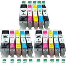 15 cartuchos de tinta, cartuchos compatibles Canon 570 571 Pixma MG 5750, 5751, 5752, 5753, 6850, 6851, 6852, 6853, 7750, 7751, 7752, 7753 2024 - compra barato