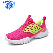HUANQIU Summer Non-slip Shock Absorption Flats Shoes Women Breathable Mesh Shoes wyq211 2024 - buy cheap