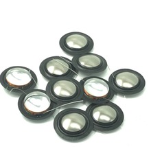 BWQ 10Pcs Audio Tweeter Speakers 25.5MM 25 Core Titanium Film Silk Edge Diaphragm Treble Voice Coil 2024 - buy cheap