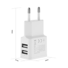 2 А 2 порта USB зарядное устройство, EU US настенное зарядное устройство, быстрая зарядка, дорожный адаптер для Samsung iPhone Huawei Xiaomi 2024 - купить недорого