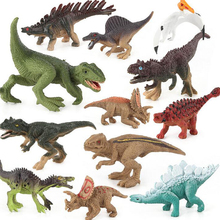 Экшн-фигурки Юрского периода, игрушка-динозавр, мини-тиранозавр, Птерозавр, карнотаурас, пластиковая коллекция животных, игрушка для детей 2024 - купить недорого