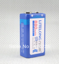 New arrive 880mAh 9v li-ion lithium Rechargeable 9 Volt Battery for mike Manufacturer's 3 Years Warranty!!! 2024 - buy cheap