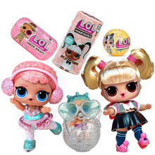 100% настоящие куклы LOL сюрприз игрушки lol сюрприз Детская кукла капсула девочка игрушка Подарки на день рождения 2024 - купить недорого