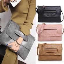 New 2019 Women PU Leather Crossbody Bag Messenger Clutches Handbag Postman Package Envelope Clutch Shoulder Bags Large Capacity 2024 - buy cheap