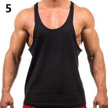 Homens Colete Tanque De Algodão Macio Sexy Tops Camisa ocasional de fitness musculação longarina muscular Exercício pessoal sem mangas Regata 2024 - compre barato