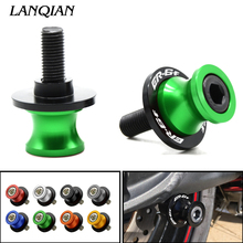 6/8/10MM Motorcycle Swingarm Spools Slider Stand Screws Swingarm Sliders for kawasaki ER6F ER-6F ER 6F 2024 - buy cheap