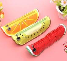 1pcs/lot upscale multi-function fruit pencil bag storage pencil case tickets bag for office and school stationery 2024 - buy cheap