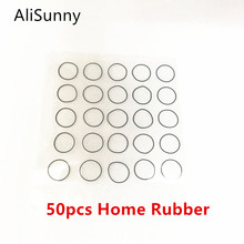 AliSunny 50pcs Home Button Holding Gasket for iPhone 7 7Plus  Space Rubber Adhesive Sticker Replacement Parts 2024 - buy cheap