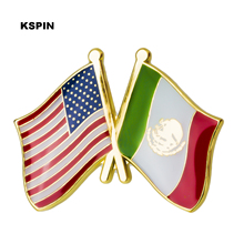 Estados unidos da américa méxico bandeira bandeira emblema pino xy0296 2024 - compre barato