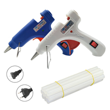 20W Hot Melt Glue Gun with Free 7mm Adhesive Sticks Industrial Mini Guns Thermo Electric Repair Heat Temperature Glue Guns Tools 2024 - buy cheap