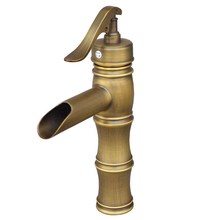 NEW Antique Brass "Water Pump Look" Style Single Handle Bathroom Vessel Sink Faucet Mixer Taps anf294 2024 - buy cheap