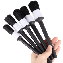 1Pcs Car Detailing Brush Natural Boar Hair Cleaning Brushes Auto Detail Wheels Dashboard Car-Styling Accessories New 2024 - buy cheap