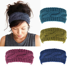 Solid Twist Headbands for Women Turban Hair Bands Winter Warm Bandana Head Band Party Accessories Hair Elastic Fur Scrunchie 2024 - buy cheap