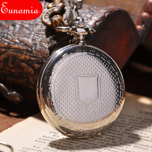 Silver Round Women Fashion Mechanical Hand Wind Pocket Watch Antique New Vintage Pocket Watches Analog Men Steampunk Watch 2024 - buy cheap