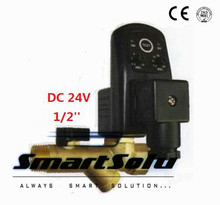Бесплатная доставка Высокое качество 1/2 ''Электрический сливной таймер клапан с латунным фитингом DC24V, 16Bar давление 2024 - купить недорого