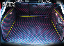 New arrival & Free shipping! Special trunk mats for Audi A4 Sedan B8 2016-2008 waterproof cargo liner boot carpets for A4 2013 2024 - buy cheap