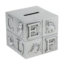 Современная металлическая Копилка-куб, коробка для денег, креативный подарок, украшение для дома 2024 - купить недорого