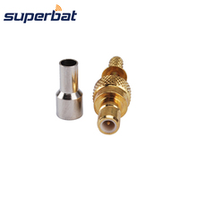 Superbat SMB Jack Straight Solder Attachment RF Connector for Coaxial Cable RG174 RG178 1.13mm 2024 - buy cheap