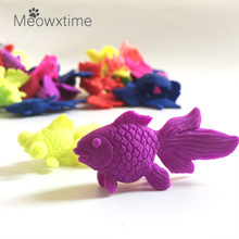 10pcs/lot Multi Colors Of Golden Fish Crystal Soil Gels Growing Up In Water Magic Grow Animal Toys 2024 - buy cheap