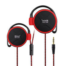 SHINI Q940 Stereo Headphones bass music Earphone Ear Hook Headset 3.5mm For Mobile Phone Headset Factory Price Wholesale 2024 - buy cheap